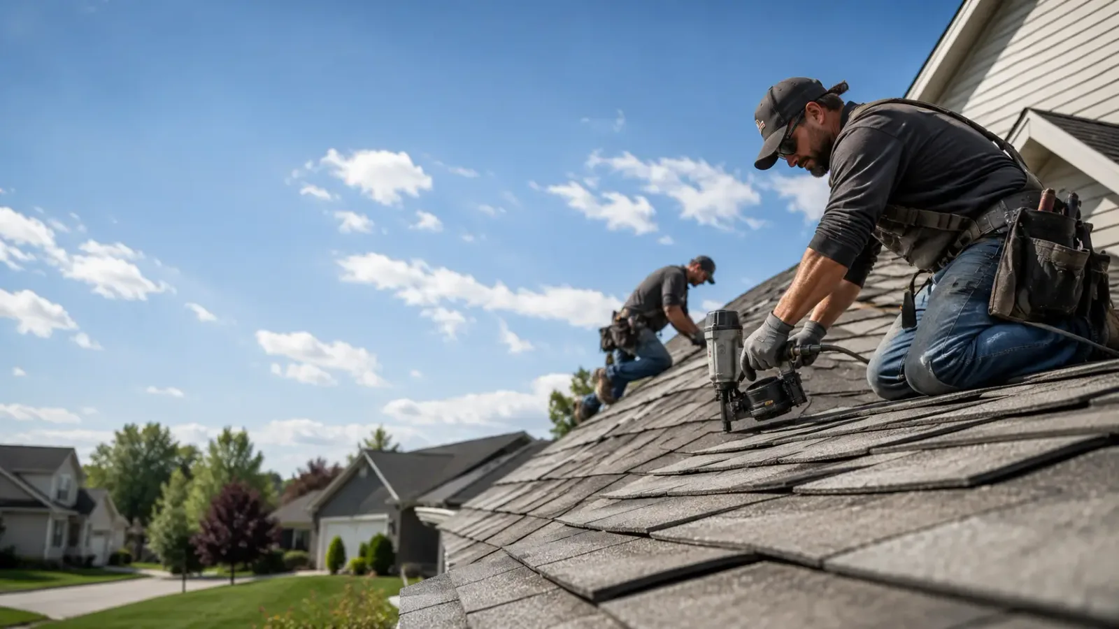 Storm Damage Roof Repair in Rockport, IL near me